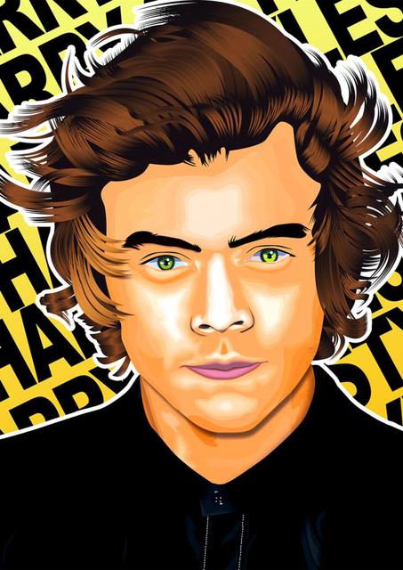 harry-styles-posters-brown-skin-harry-styles-poster