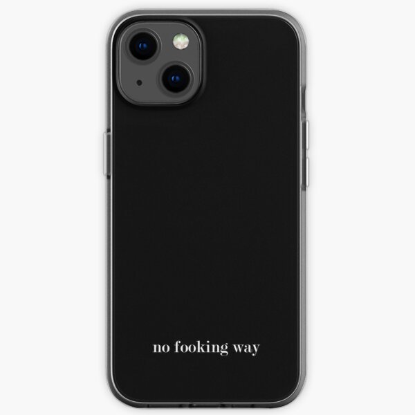 No fooking way - Harry Styles iPhone Soft Case RB2103 product Offical harry styles Merch