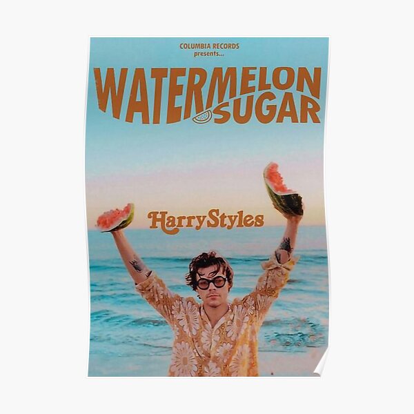 Poster Watermelon Sugar Poster RB2103 product Offical harry styles Merch
