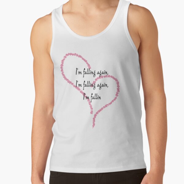 Harry Styles 'Falling' Lyrics Design for Shirts Tank Top RB2103 product Offical harry styles Merch