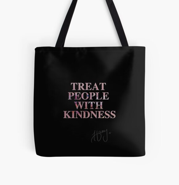 Harry Styles Treat People With Kidness All Over Print Tote Bag RB2103 product Offical harry styles Merch