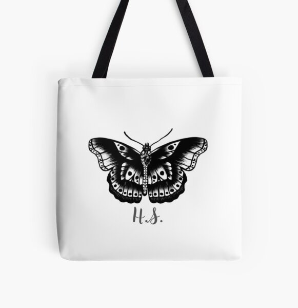 HARRY STYLES BUTTERFLY All Over Print Tote Bag RB2103 product Offical harry styles Merch