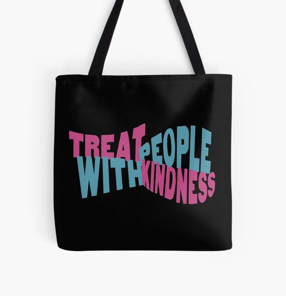 Harry Styles Fine Line Treat 'People With Kindness' All Over Print Tote Bag RB2103 product Offical harry styles Merch