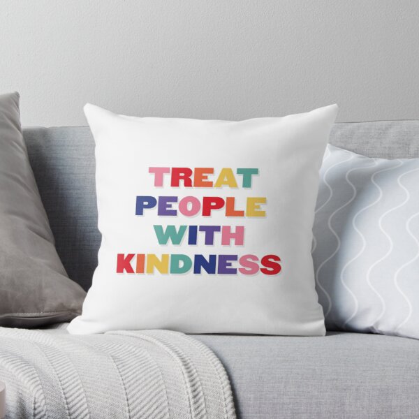 Treat people with kindness Harry Throw Pillow RB2103 product Offical harry styles Merch