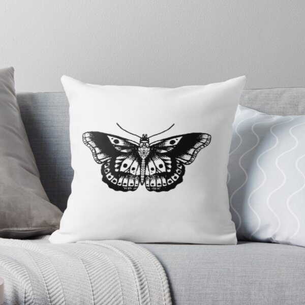 harry styles butterfly tattoo Throw Pillow RB2103 product Offical harry styles Merch