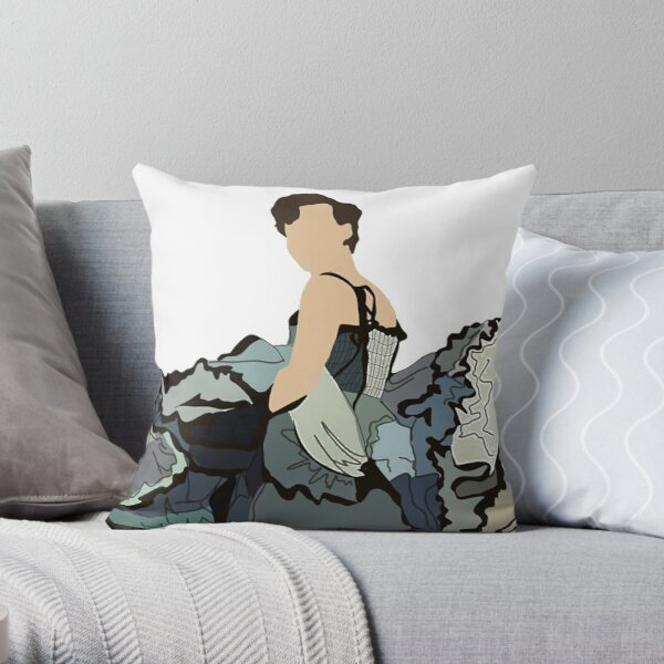 harry styles - vogue Throw Pillow RB2103 product Offical harry styles Merch