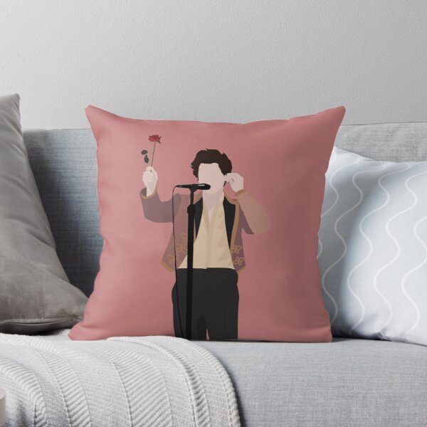 HARRY STYLES ROSE Throw Pillow RB2103 product Offical harry styles Merch