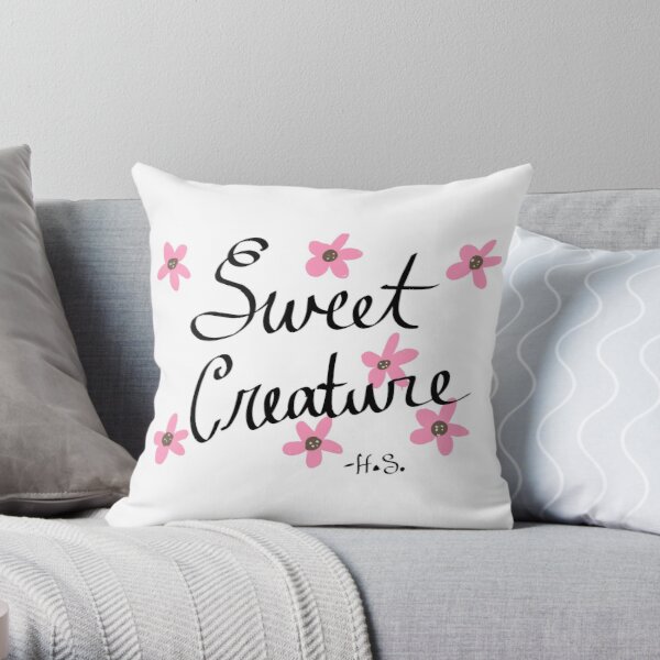 Harry Styles- SWEET CREATURE  Throw Pillow RB2103 product Offical harry styles Merch