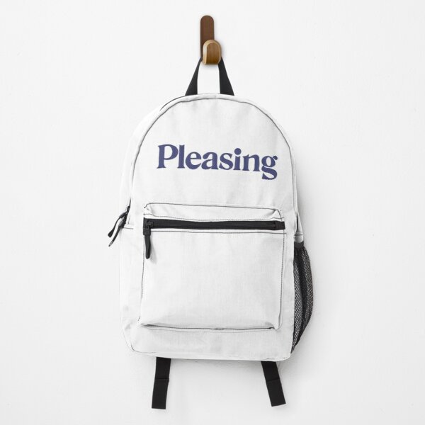 Harry Styles Pleasing Sticker - Blue   Backpack RB2103 product Offical harry styles Merch