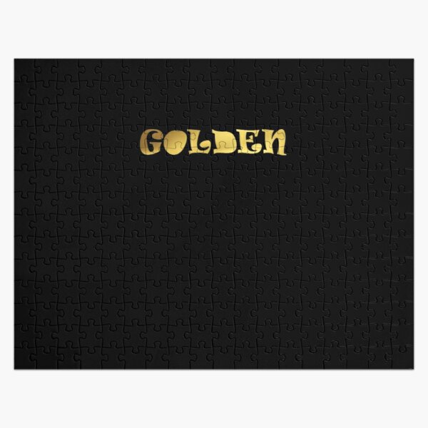 Golden Harry Styles Sticker Jigsaw Puzzle RB2103 product Offical harry styles Merch