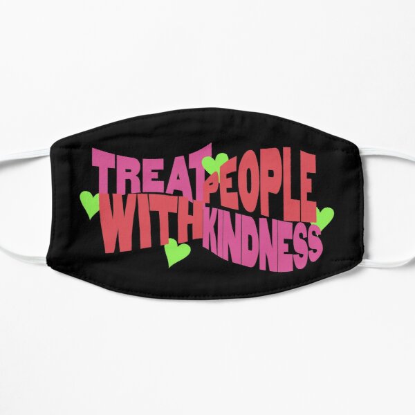 Treat People With Kindness Harry Styles Flat Mask RB2103 product Offical harry styles Merch
